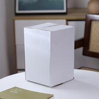 Vase à fleurs blanc en céramique émaillée mouchetée givrée minimaliste à vis circulaire moderne