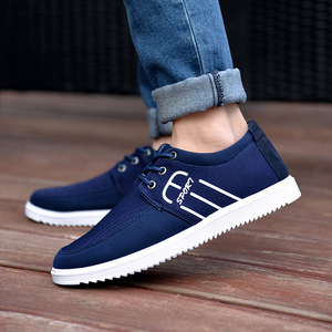 Sneakers Casual da Uomo Traspiranti in Maglia Fly Knitting, Comode Scarpe Sportive da Passeggio per Esterni con Tomaia in Tela e Fodera in Rete - Product Image 5