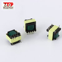 Transformateur à impulsions à montage sur circuit imprimé 220V vers 12V, à noyau de ferrite, haute fréquence, pour convertisseur DC-DC et SMPS