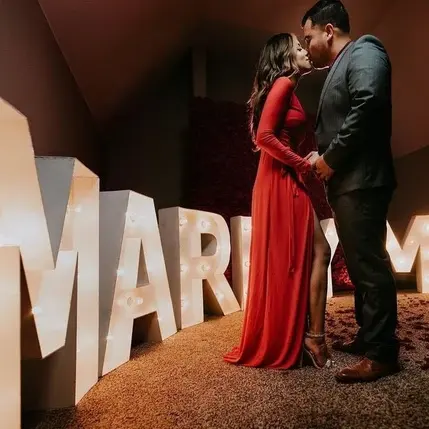 Marry Me Decor Lights Marquee Numbers Giant Light Up Letters Led Marquee Alphabet Love Letters 4 ft marquee letters