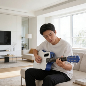 Mástil de Guitarra de Alta Calidad y Mástil de Guitarra Eléctrica con Varilla de Refuerzo y Trastes Lisos para una Mayor Facilidad de Interpretación - Product Image 2