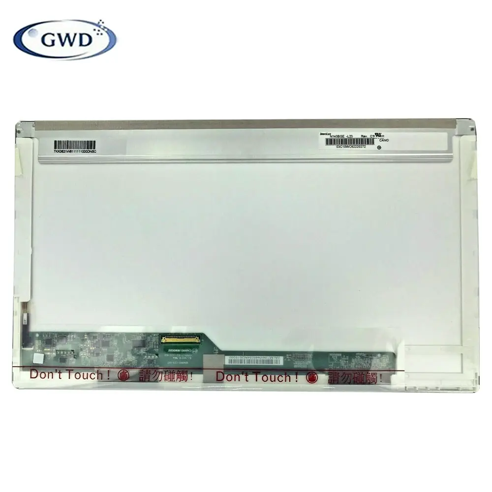 LTN140AT05 14.0 "Layar LED untuk HP EliteBook 8440P LCD Display Panel 1366x768