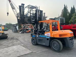 Used Vigoshop TCM FD70 Diesel Forklift 7 Ton for Port Wharf and Freight <b>Station</b> - Product Image 2