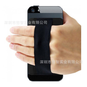 Nouveau support de téléphone horizontal avec bande élastique, support de téléphone en Lycra pour une utilisation à une main - Product Image 4