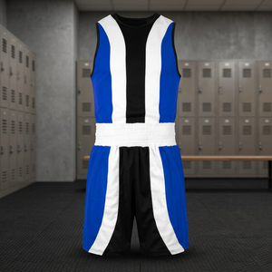 Ensemble de boxe pour adulte, short uni, effet délavé, logo personnalisé, haute qualité, 100% polyester, impression personnalisée, combinaisons de boxe pas chères - Product Image 1