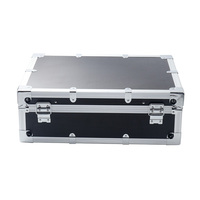 U-WORTHY Boîte à outils portable longue et légère en alliage d'aluminium avec serrure, grande capacité, taille et forme personnalisables, logo personnalisé