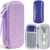 Étui de transport isotherme rigide pour 2 stylos injecteurs – Trousse de voyage médicale pour usage quotidien