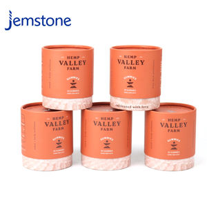 Divers tubes en papier personnalisés conception libre emballage de boîte de tube en papier biodégradable avec logo personnalisé - Product Image 3