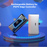 PowerBank portable de grande capacité de 1900mAh pour contrôleur PS5 batterie externe rechargeable accessoires de jeu
