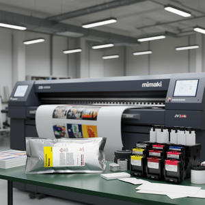 Solvant Easy SS21 pour encre Mimaki JV33 JV34 JV150 JV300 CJV, sac de 1 L pour encres d'impression - Product Image 3