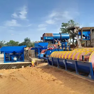 Gold Iron Mining Separating Coltan Tin Separator Washing Recovery Process Plant