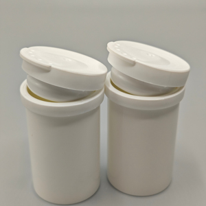 Botella Desecante de 30 ml con Tapa Abatible, Envase de Plástico para Polvo Sólido, para Pastillas Medicinales, Superficie para Serigrafía - Product Image 1