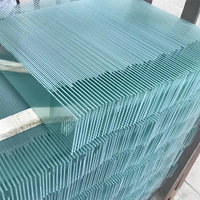 Panneau de porte de douche en verre trempé transparent 8 mm 10 mm, découpe sur mesure, bord biseauté, verre de sécurité renforcé CE EN 12150, fabricant