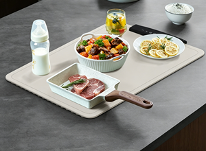 Silicone Square Soft Constant Temperature Coil Heating Board Portable Outdoor Storage Household Dining Table Thinner Than a Mobi - Product Image 5