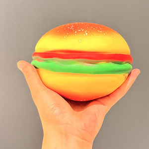 Mainan Squishy TPE Bentuk Hamburger Simulasi, Pereda Stres, Slow-rebound, Bestseller Lintas Negara, Dikemas dalam Kotak - Product Image 1