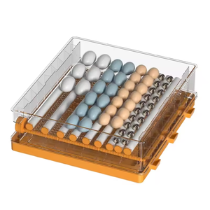 Incubadora <span class=keywords><strong>de</strong></span> Huevos Totalmente Automática, Nueva, con Capacidad para 64-192 Huevos, Doble Potencia 220V, Plástico PP, para Incubar Pollos y Gansos - Product Image 5