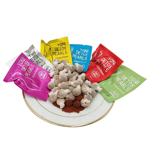 XINHEYU Venta al por mayor a granel con etiqueta personalizada: Perlas de desintoxicación vaginal Yoni <span class=keywords><strong>para</strong></span> <span class=keywords><strong>limpieza</strong></span> uterina y vaporización, Perlas Yoni Clean Point - Product Image 1