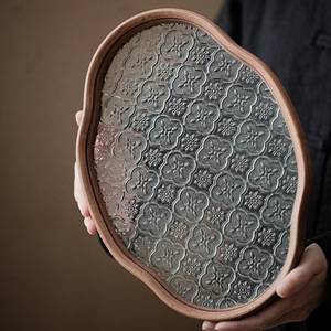 Élégant plateau décoratif hexagonal en bois de bouleau caractéristique écologique pour les écrans de pièce maîtresse et la décoration intérieure - Product Image 2