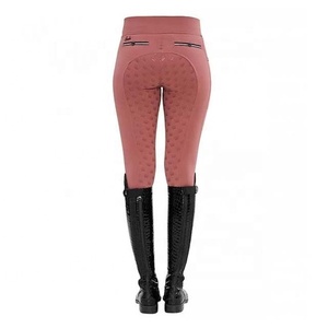PIHA SPORTS Custom <b>Equestrian</b> Riding Breeches Full Seat Anti-Slip Silicone Printing Polyester/Spandex Leggings - Product Image 2