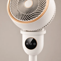 Meilleure Vente 2025 – Ventilateur Portable Vintage à Télécommande avec Oscillation Automatique 3D et Brumisation, à Accrocher pour le Camping en Extérieur