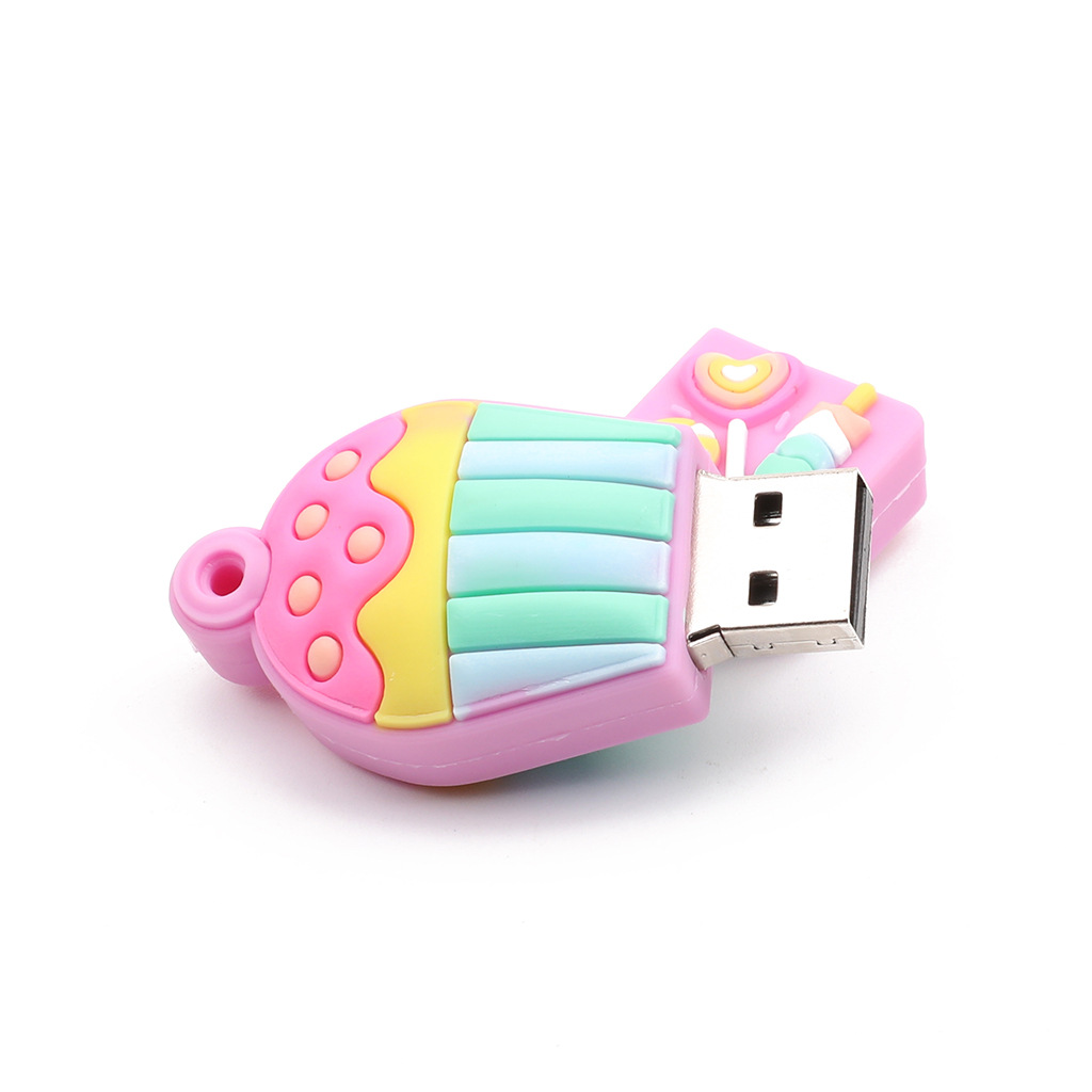Promotional Customized PVC USB Flash Drive USB2.0 1GB 2GB 4GB 8GB 16GB 32GB 2D 3D shape rubber usb memory stick
