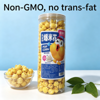 Amerikaanse stijl popcorn, private label beschikbaar, bulkbestellingen met korting, export, fabrikant, professionele kwaliteit, zoet en zout.