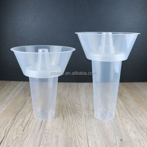 PTPACK Verano Popular Snack And Drink Hot Pot Taza desechable con tapa - Product Image 3