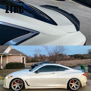 สปอยเลอร์หลังคาร์บอนไฟเบอร์แท้ทรง PSM สำหรับรถยนต์ Q60 Q60S Coupe ปี 2013-2024 - Product Image 2