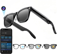 Lentes Inteligentes M02C - Grabación de Video de Alta Definición con Doble Lente de 8MP, Reducción de Ruido, Llamadas de Voz, Lentes Inteligentes