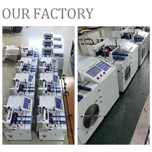 <span class=keywords><strong>Micro</strong></span> máy tính đàn hồi ban nhạc Nylon Băng cắt dệt kim loại dây kéo máy cắt EW-1285 tự động kim loại bện dây máy - Product Image 5