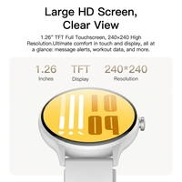 Nuevo Reloj Inteligente Z216 Dafit IP68 TFT para Llamadas, Batería de 220 mAh, Conteo de Pasos, Monitoreo del Sueño, Seguimiento de la Frecuencia Cardíaca