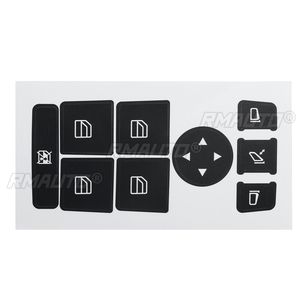 <b>Car</b> <b>Window</b> Switch Button Repair <b>Stickers</b> for Mercedes for Benz 2008-2014 W204 C300 C350 Button Repair Kit Fix Faded Ugly Buttons - Product Image 3