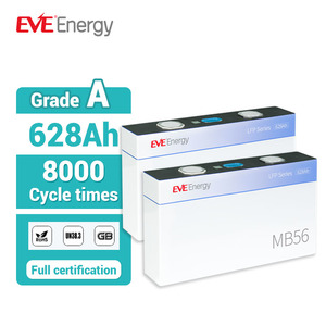 Batterie de système solaire EVE MB56 3.2V 628Ah, batterie de stockage d'énergie domestique 314Ah pour les utilités, qualité MB56 de classe A assurant la fiabilité - Product Image 2