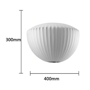 Lustre LED en soie italienne à hauteur réglable, forme unique pour chambres, salles à manger, villas, clubs - Décoration intérieure de style nordique - Product Image 1