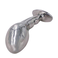 Edelstahl Analplug Butt Plug Prostata-Massagegerät G-Punkt-Stimulation Erotisches Sexspielzeug für Männer Frauen