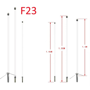 เสาอากาศฐานวิทยุสื่อสาร VHF แบบไดมอนด์ F23 F23H ความยาว 4.53 เมตร 144/430MHz กำลังขยายสูง ผลิตจากไฟเบอร์กลาส สำหรับการสื่อสารแบบรีพีทเตอร์ - Product Image 2