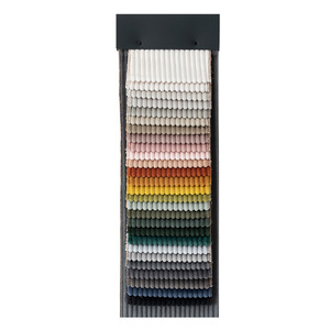 Corduroy <b>Fabric</b> 100% Polyester Medium <b>Weight</b> Stripes Brushed Sueded Woven Warp Rib Cushion <b>Fabric</b> - Product Image 4