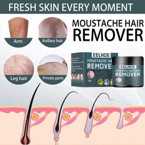 Vente en gros usine – Épilation indolore pour hommes, <span class=keywords><strong>barbe</strong></span>, corps et visage, 50g - Product Image 2