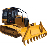 Dozer Bekas CAT D5K Hemat Biaya, Daya Bersih 71.6kW, Traktor Tipe-Rantai CAT D5 Asli, D5C D4 D3 Dozer Dijual