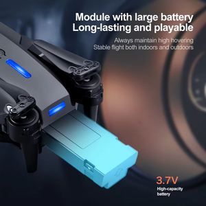 Drone de photographie aérienne E88 Pro Max avec deux caméras, écran, télécommande, LED, pliable, quadricoptère RC mini 4K, jouet pour débutants - Product Image 5