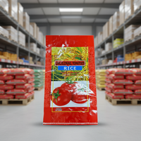 Sac tissé en polypropylène personnalisé avec logo imprimé pour riz, maïs, farine, 5kg, 10kg, 25kg, 50kg