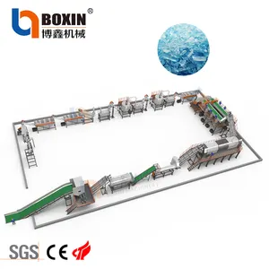 Europe Design Plastic Bottle-to-bottle Grade Pet Washing and Recycling Machinery in Sale
