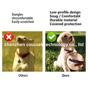 Funda protectora de silicona todo incluido para <span class=keywords><strong>Samsung</strong></span> Smarttag2 Anti-Lost <span class=keywords><strong>GPS</strong></span> Tracker & Locator para collar de mascotas - Product Image 3