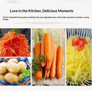 Pelador Rotatorio Manual Multifuncional Tres en Uno, Herramienta para Pelar Frutas y Verduras de Cocina, Metal, <span class=keywords><strong>Acero</strong></span> Inoxidable 430 - Product Image 2
