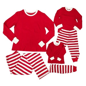 Pyjamas de Noël en tissu éponge de <span class=keywords><strong>luxe</strong></span> 2025 pour toute la famille : Enfants, bébés filles, femmes et adultes – Doux et confortables pour l'automne - Product Image 5