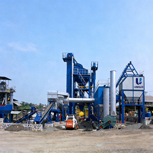 UniqueMac Fully Automatic Asphalt Mixing Plant High Efficiency Road Construction Equipment Stationary <b>Bitumen</b> Engine Pump - Product Image 1