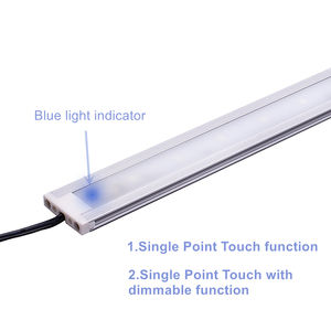 Illuminazione <span class=keywords><strong>per</strong></span> Vetrine di Gioielleria, Luce <span class=keywords><strong>LED</strong></span> Ultra Sottile con Controllo Touch, Luce Blu che Indica Design Moderno <span class=keywords><strong>per</strong></span> <span class=keywords><strong>Mobili</strong></span> - Product Image 4