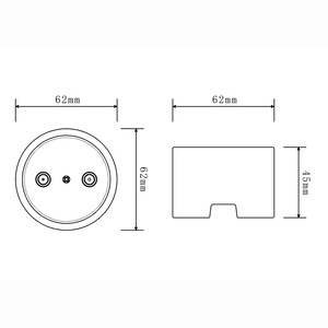 Chất lượng cao sứ TV & đài phát thanh ổ cắm, Led <span class=keywords><strong>switch</strong></span> & ổ cắm, Selector ổ cắm cho điện cài đặt và tự làm dự án - Product Image 5
