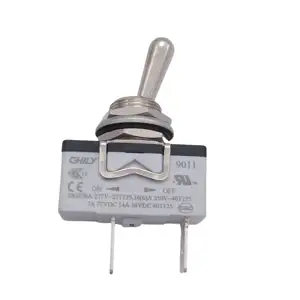 CB approuvé 16A 250V IP67 2 broches ON-OFF SPST interrupteur à bascule pour hélicoptère