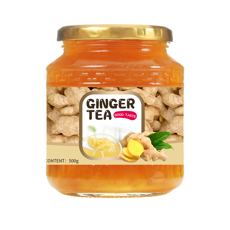 Лимонный сладкий чай, подарочная упаковка с принтом jujube, мед, имбирь, чай